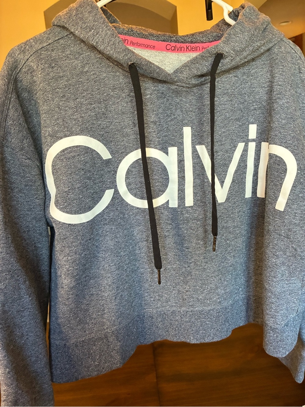 Calvin Klein Performance Women's Logo Hoodie Sweatshirt